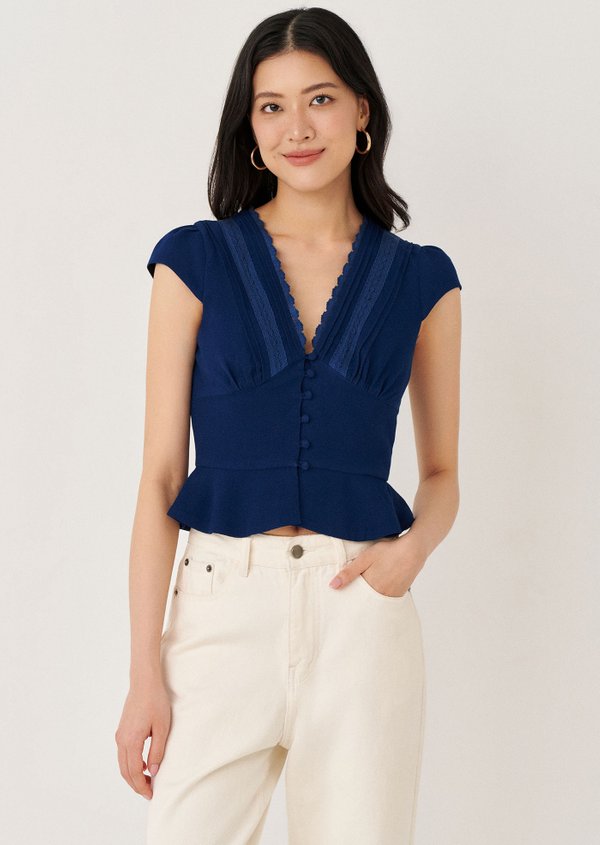 May Tapered Ankle Jeans - White