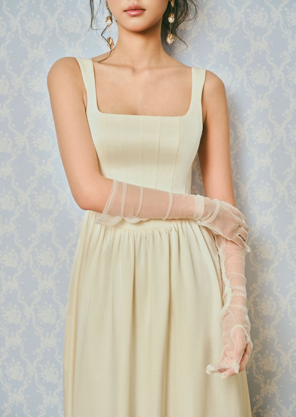 Sabrina Midaxi Dress - Ivory
