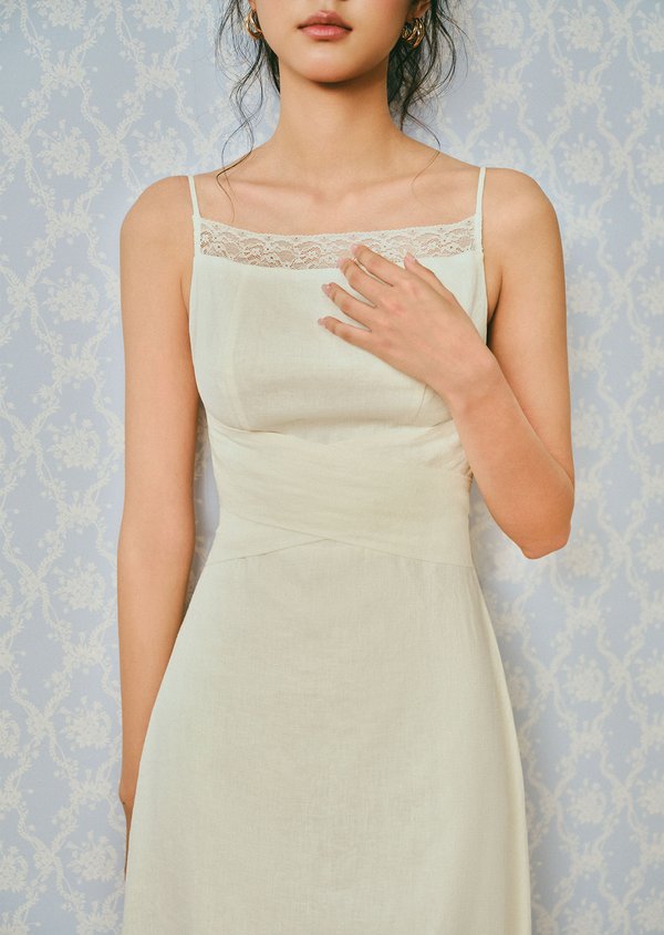 Vow Midi Dress - White