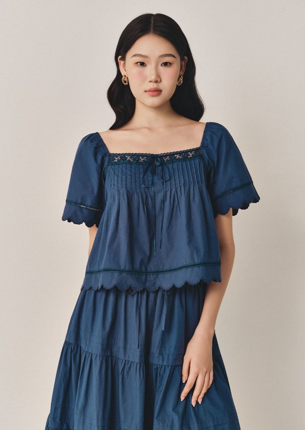 Corbin Top - Navy