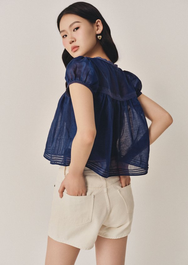 Elowen Top - Navy