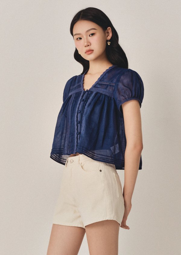 Elowen Top - Navy