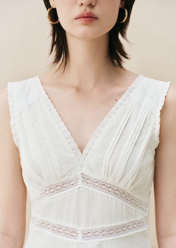 Portofino Midi Dress - Oat