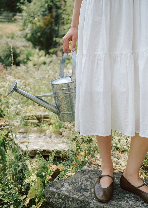 Auvery Midi Dress - White