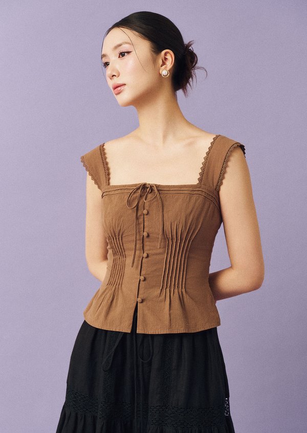 Clyde Top - Chestnut