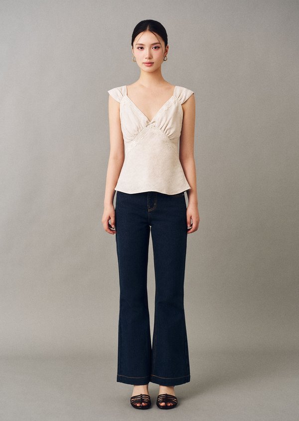 Leona Top - Sand