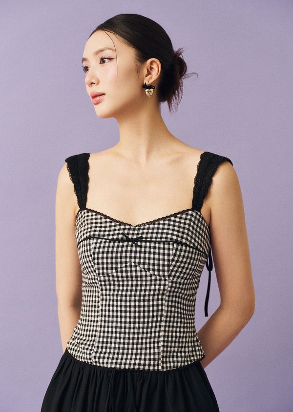 Leonie Top - Checked