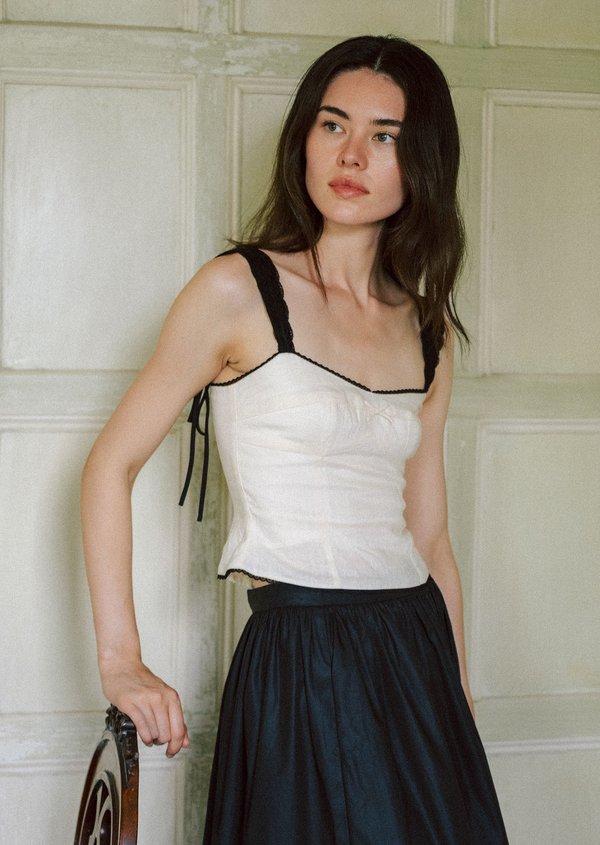 Leonie Top - Ivory