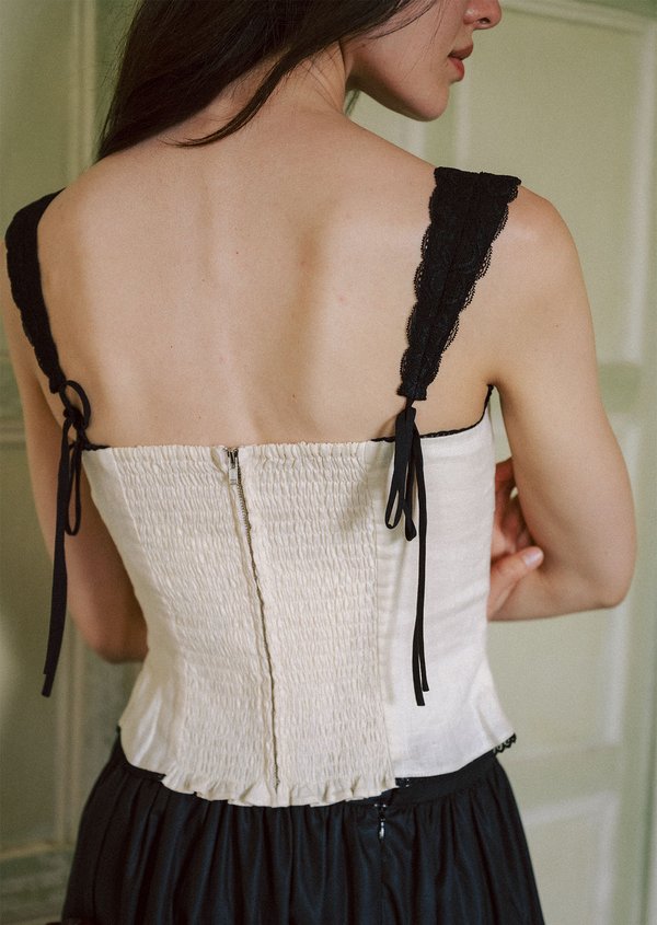 Leonie Top - Ivory