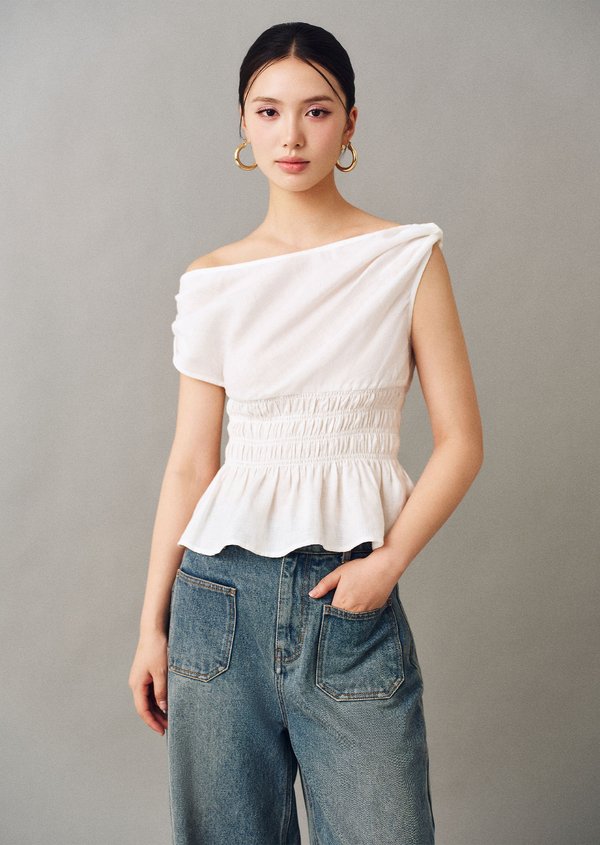 Soleia Top - White