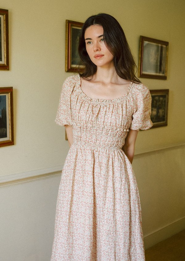 Tate Midaxi Dress - Rosewood Letter