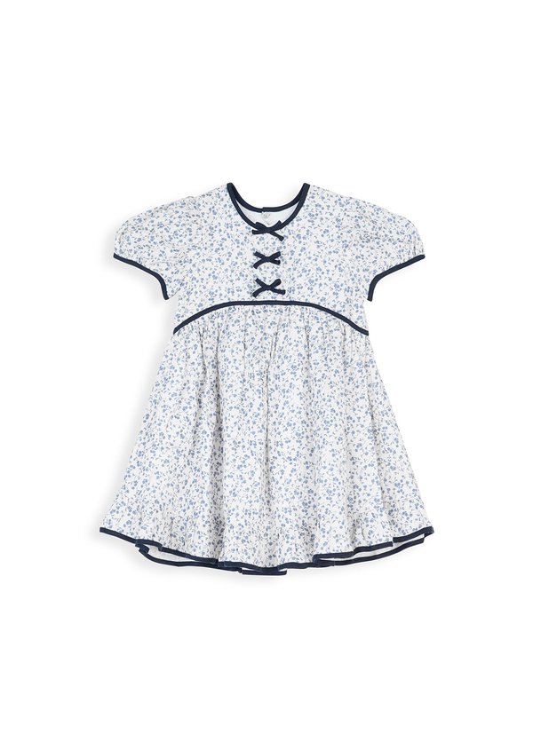Julie Dress - Wild Prunes in Blue Shadow