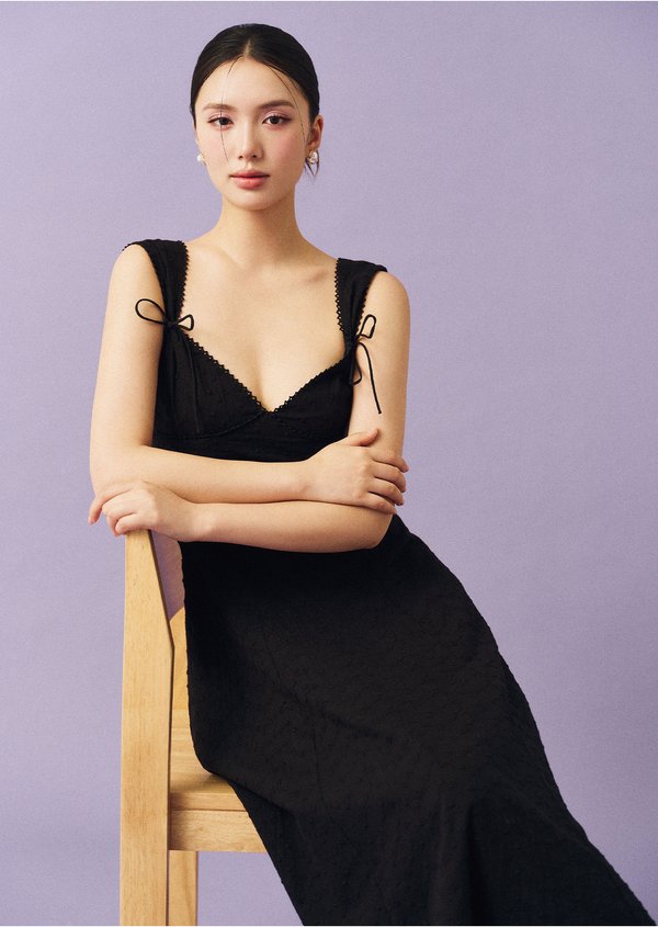Taylor Midaxi Dress - Black