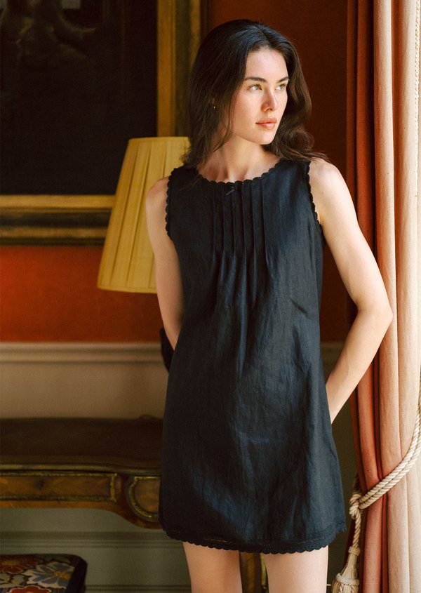 Vervain Mini Dress - Black
