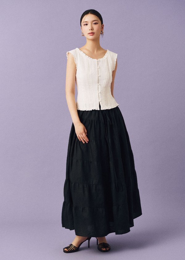 Yvaine Top - White