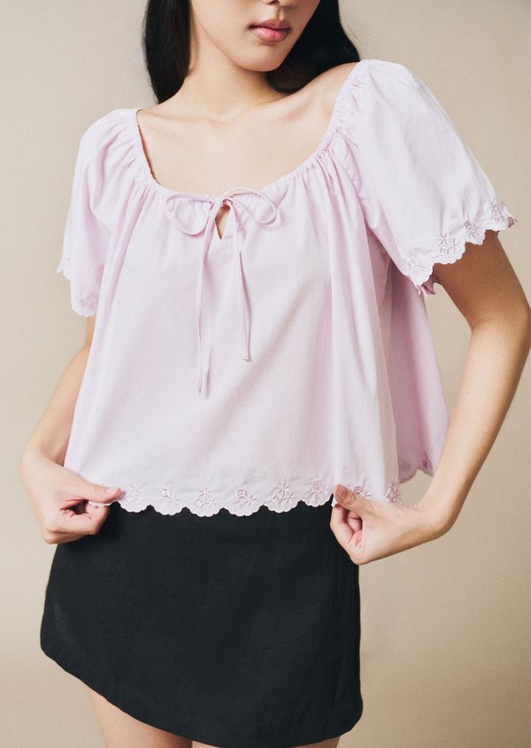 Yuna Top - Lilac
