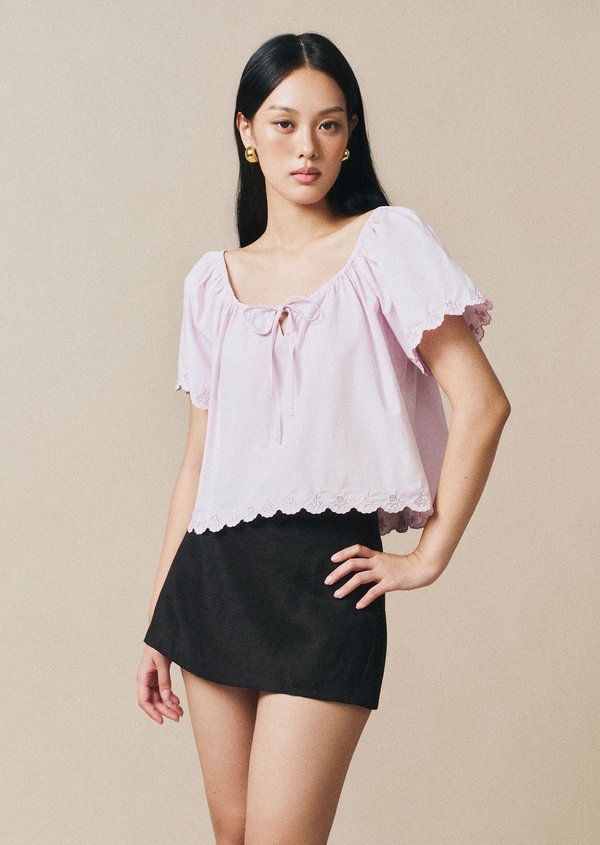 Yuna Top - Lilac