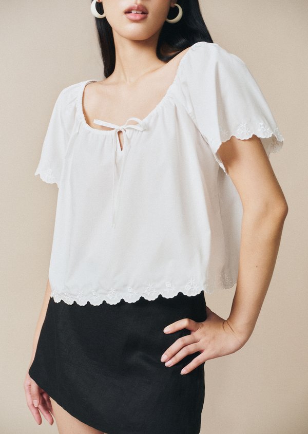 Yuna Top - White