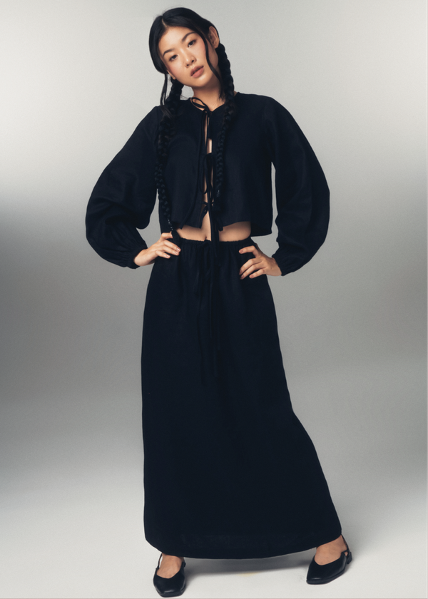 Winter Maxi Skirt - Black Winter Maxi Skirt - Black