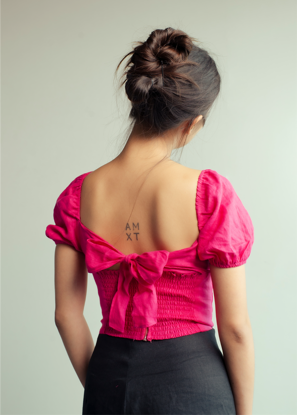 Helena Top - Fuchsia Fedora Helena Top - Fuchsia Fedora