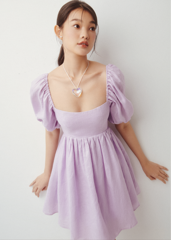 Sherlyn Mini Dress - Periwinkle