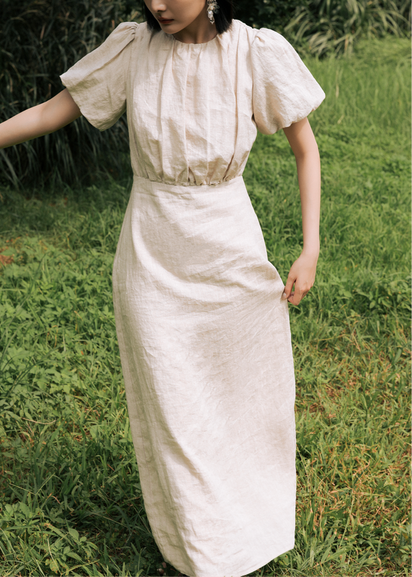 Gwendolyn Maxi Dress - Sand Gwendolyn Maxi Dress - Sand