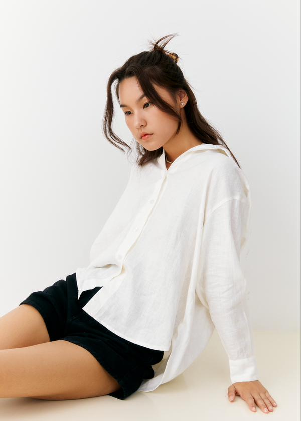 Pepper Oversize Shirt - White Pepper Oversize Shirt - White