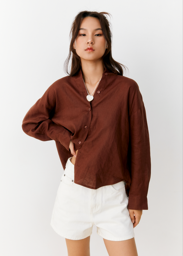 Lana Mom Shorts - White Lana Mom Shorts - White