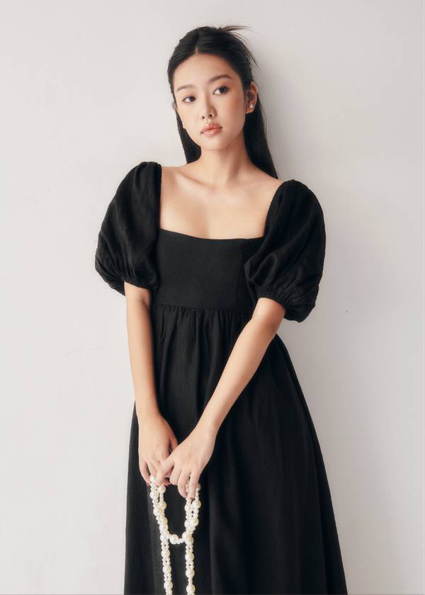 Sherlyn Midaxi Dress - Black