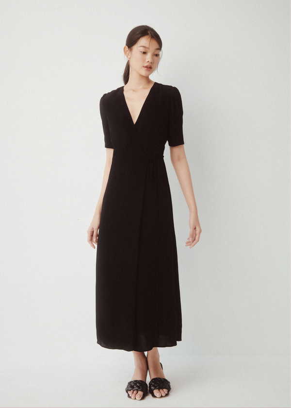 August Midi Dress - Black August Midi Dress - Black