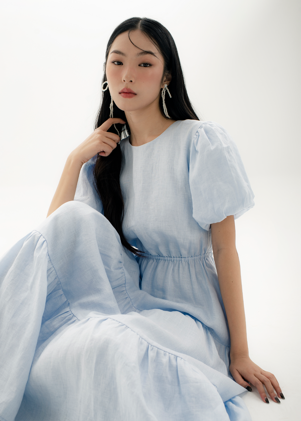 Zelda Maxi Dress - Baby Blue