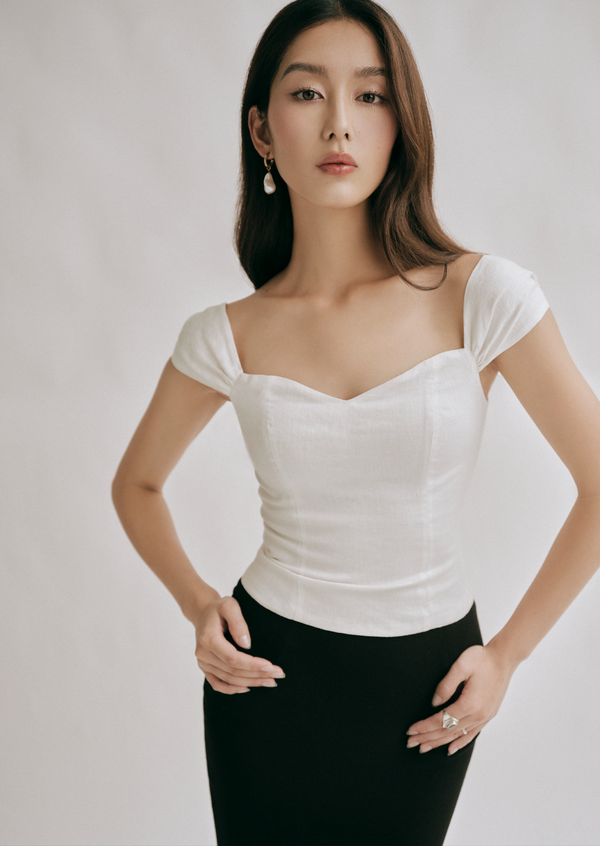 Joanne Top - White Joanne Top - White