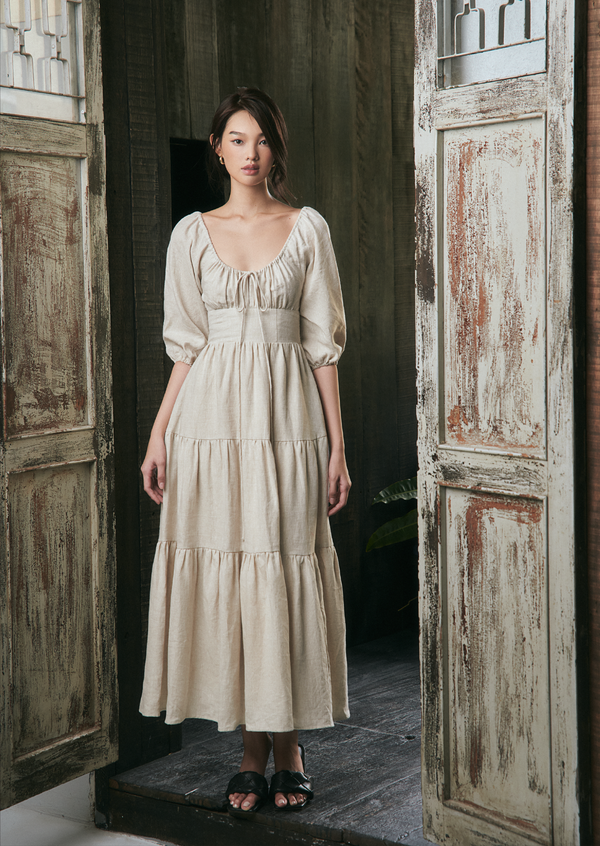 Phoebe Maxi Dress - Sand