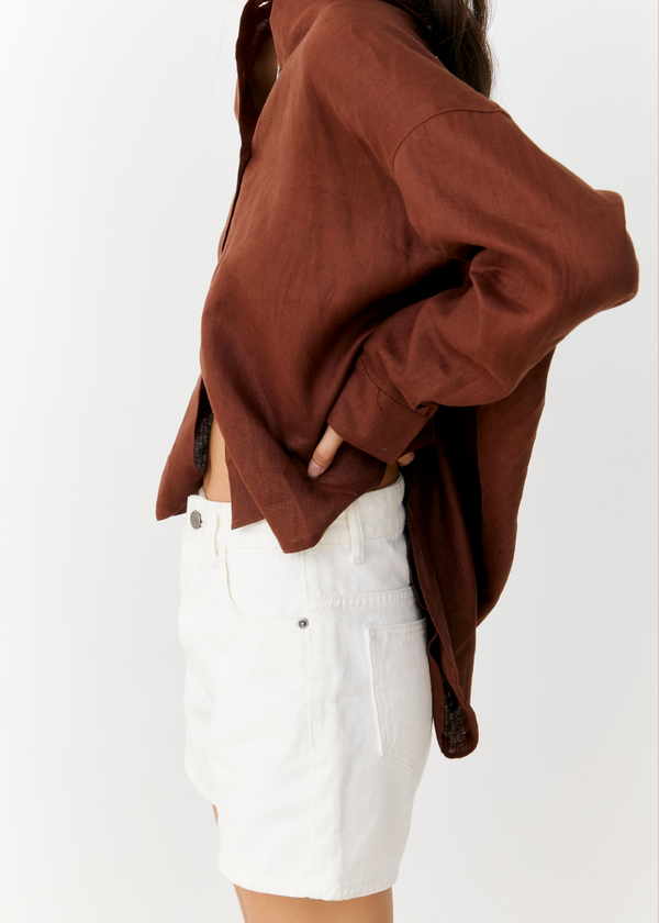 Pepper Oversize Shirt - Chocolate Pepper Oversize Shirt - Chocolate