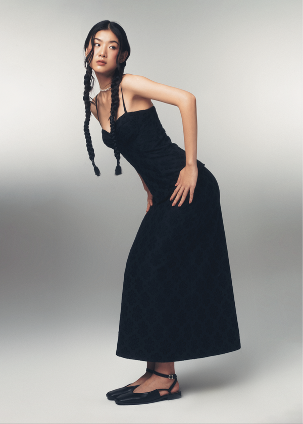Cindy Midi Skirt - Black Cindy Midi Skirt - Black
