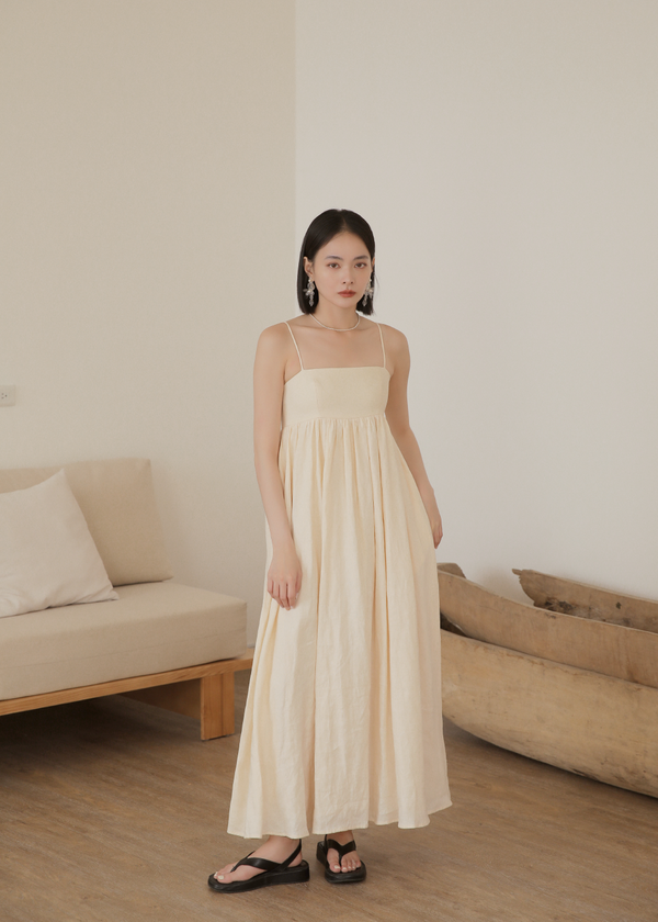 Isla Maxi Dress - Cream Isla Maxi Dress - Cream