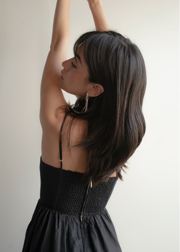 Ivy Midi dress - Black Ivy Midi dress - Black