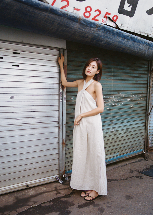 Solene Maxi Dress - Sand Solene Maxi Dress - Sand