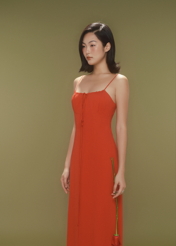 Iggy Midi Dress - Cherry Iggy Midi Dress - Cherry