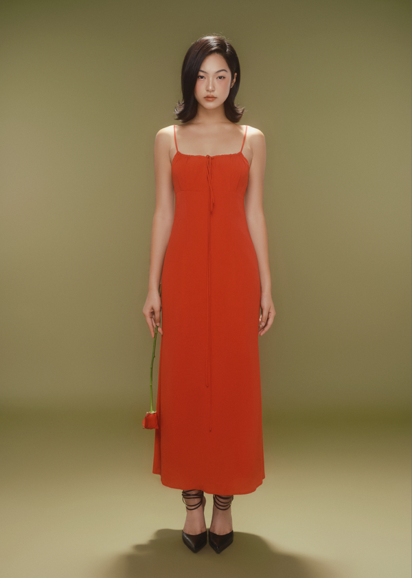 Iggy Midi Dress - Cherry Iggy Midi Dress - Cherry