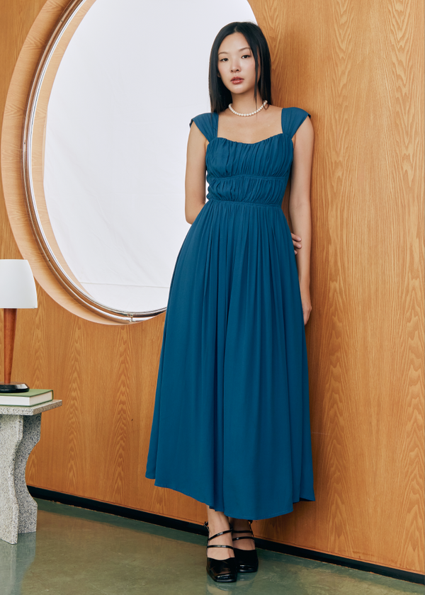 Jeslin Midi Dress - Skydiver Jeslin Midi Dress - Skydiver