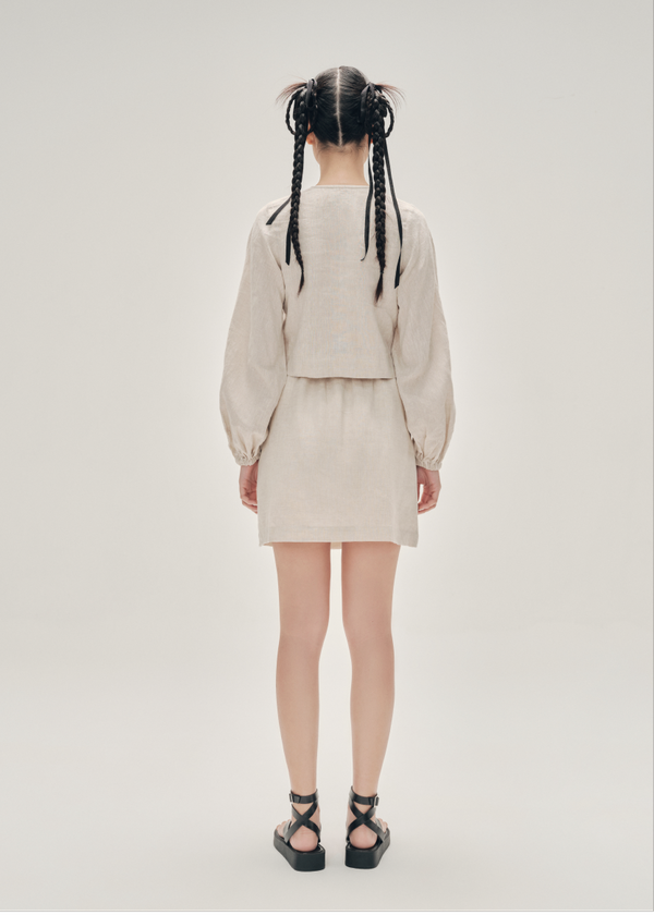 Winnie Mini Skirt - Sand Winnie Mini Skirt - Sand