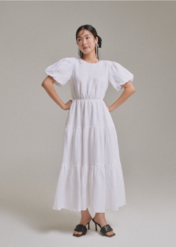Alba Maxi Dress - White Alba Maxi Dress - White