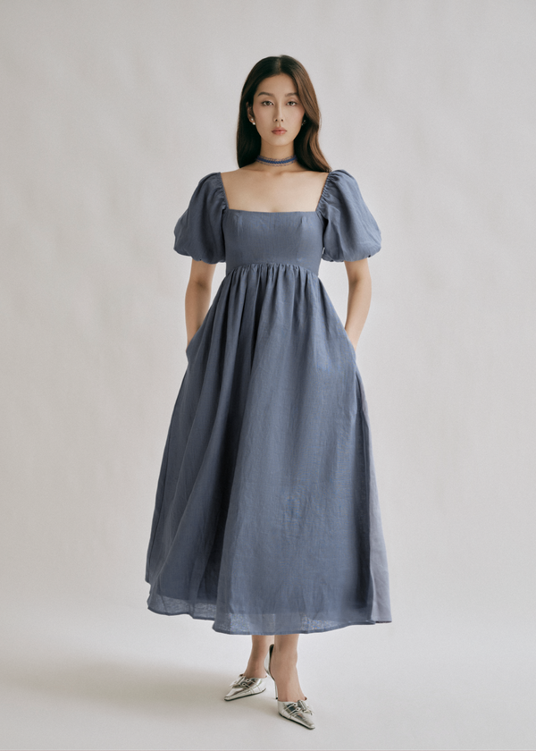 Sherlyn Midaxi Dress - Midnight Blue