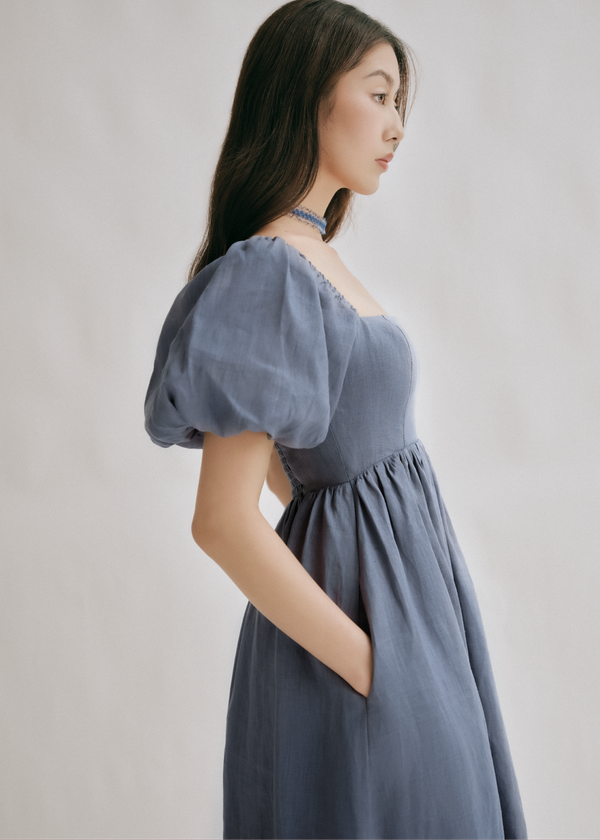 Sherlyn Midaxi Dress - Midnight Blue