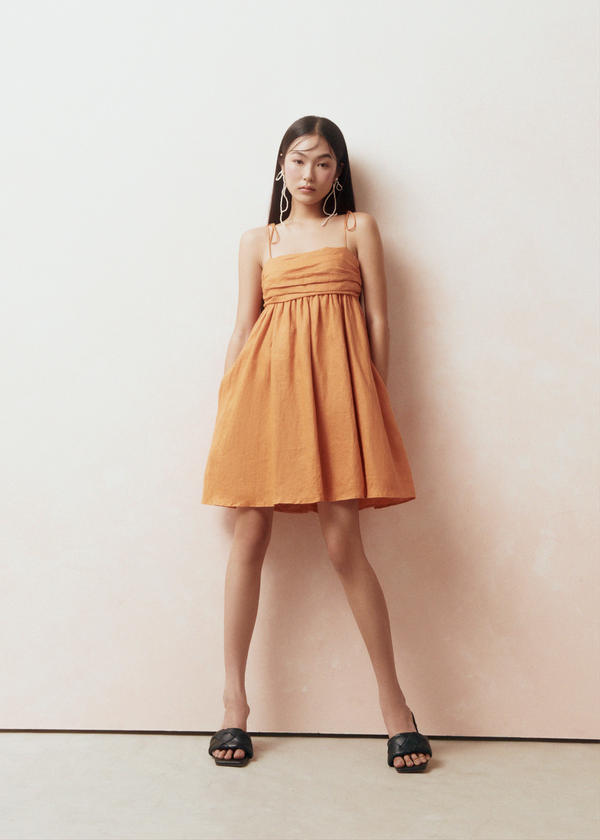 Joni Mini Dress - Orange Joni Mini Dress - Orange
