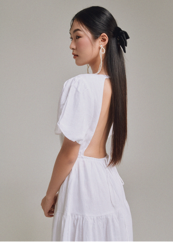 Alba Maxi Dress - White Alba Maxi Dress - White