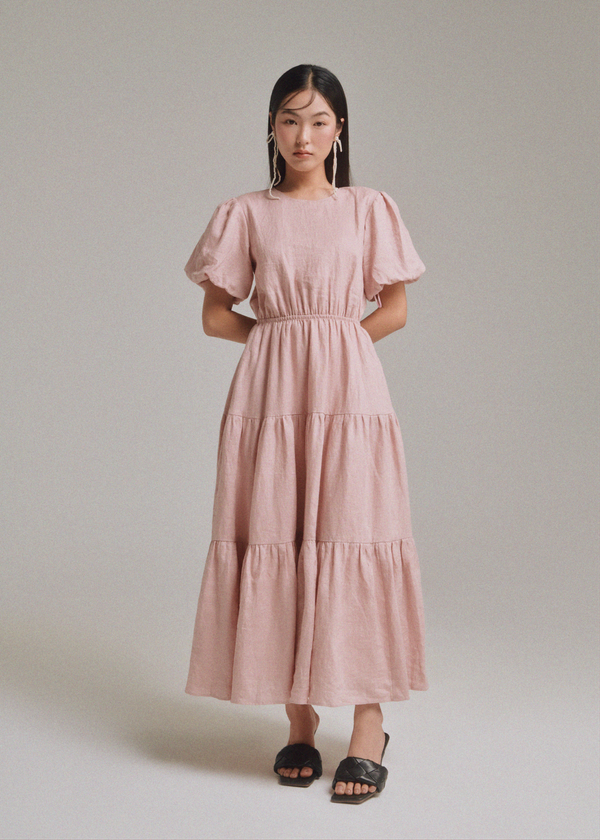 Zelda Maxi Dress - Powder