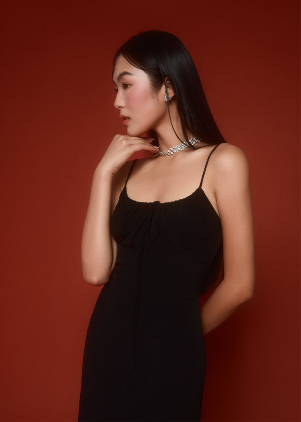 Iggy Midi Dress - Black Iggy Midi Dress - Black