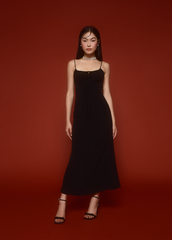 Iggy Midi Dress - Black Iggy Midi Dress - Black